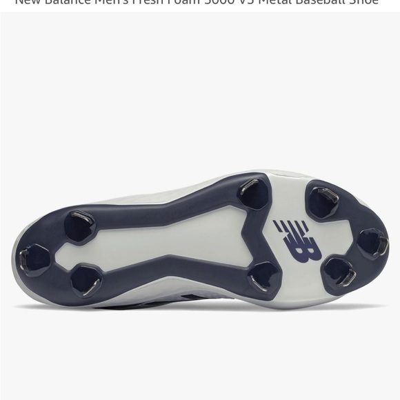 New Balance Men's Fresh Foam 3000 V5 Metal Baseball Shoe - Picture 3 of 5